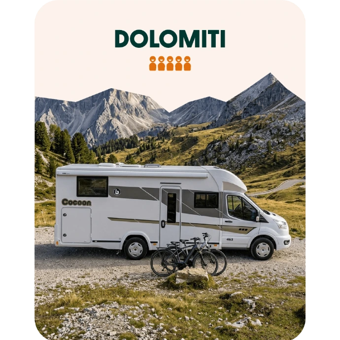 Dolomiti camper huren