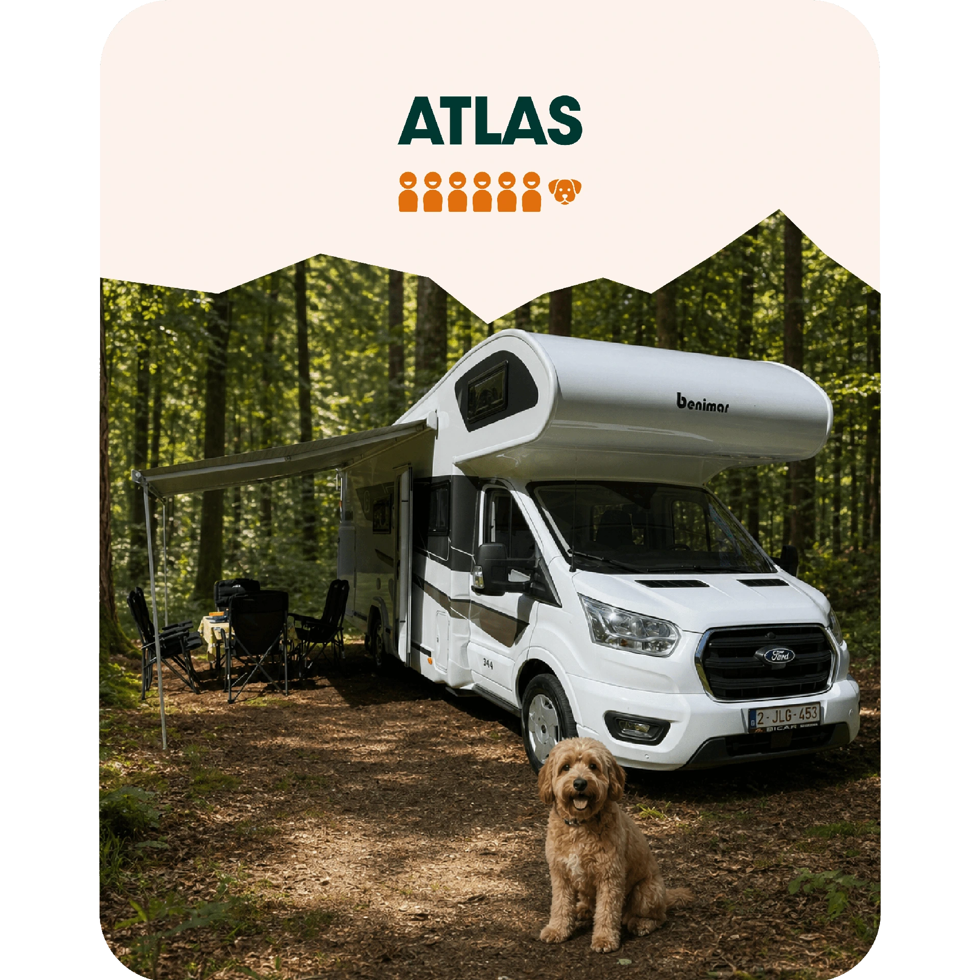 Atlas camper huren